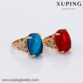 14581 Best selling jewelry elegant ring with zircon 18k latest gold ring designs for women